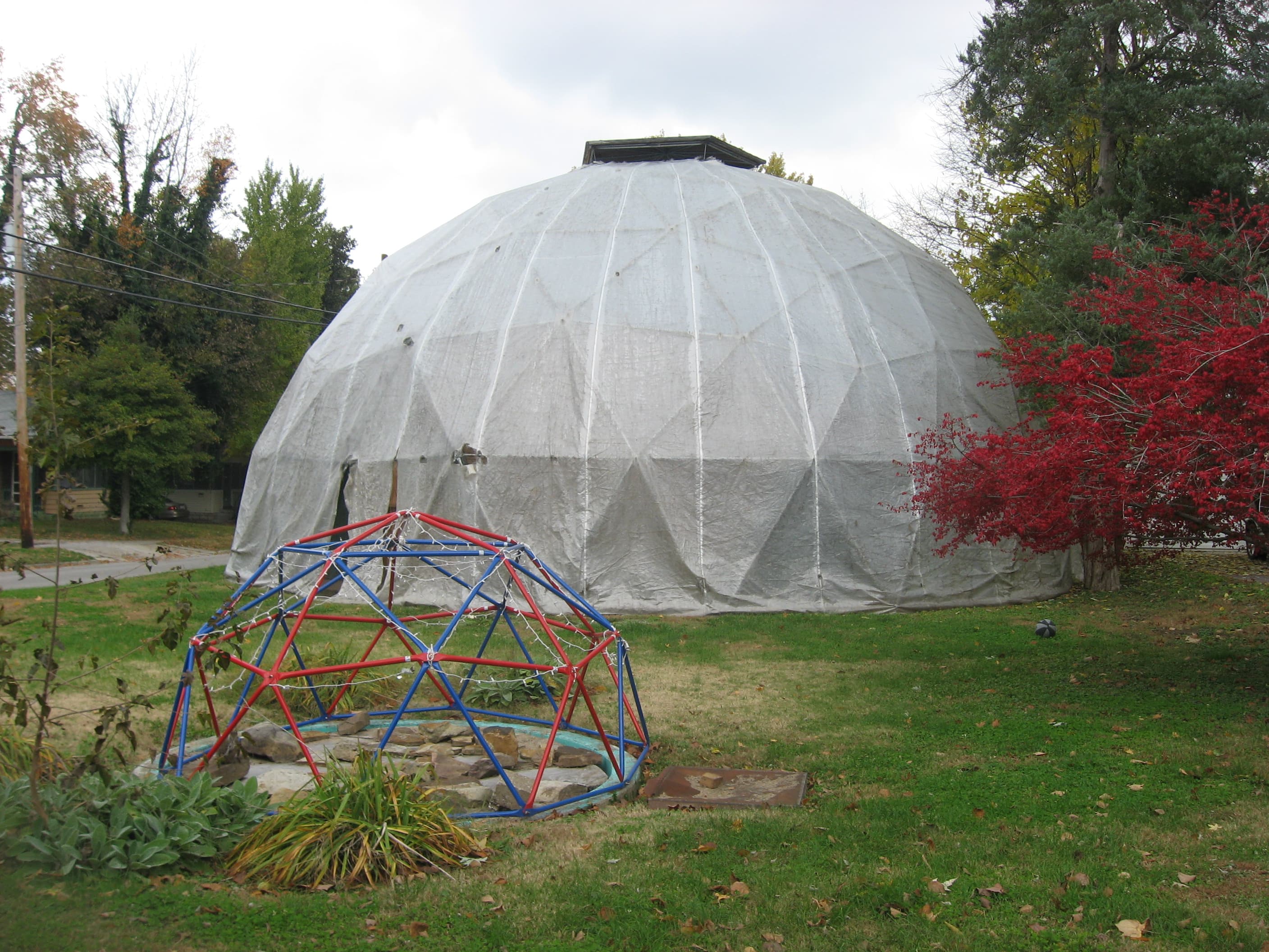 Dôme géodésique de Buckminster Fuller à Carbondale